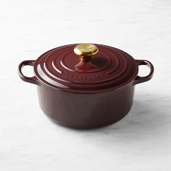 Le Creuset Signature Enameled Cast Iron Round Dutch Oven, 4 1/2-Qt., Rhone