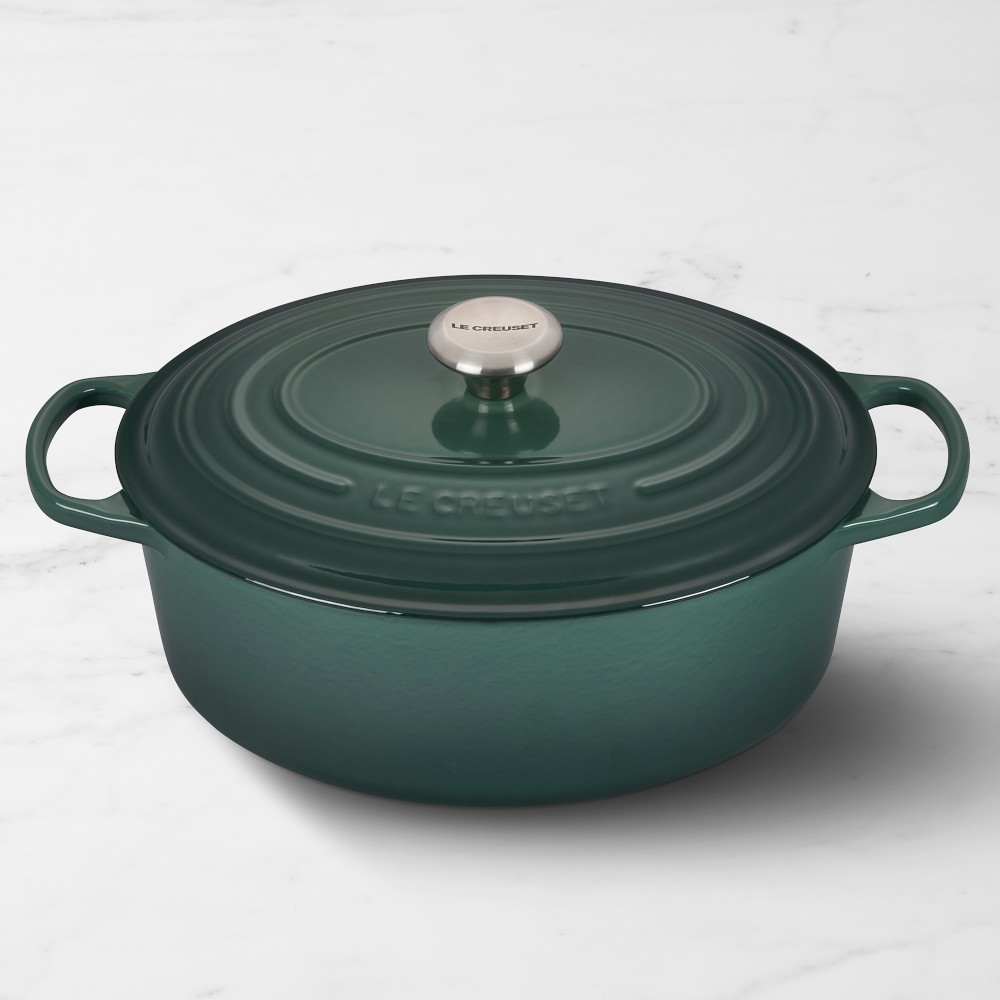 Le Creuset Signature Enameled Cast Iron Oval Dutch Oven - 6 3/4-Qt., Artichaut