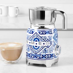 SMEG Dolce & Gabbana Milk Frother, Blu Mediterraneo