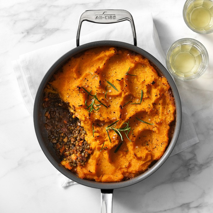 All-Clad NS Pro® Ceramic Nonstick Saute Pan, 6-Qt | Williams Sonoma