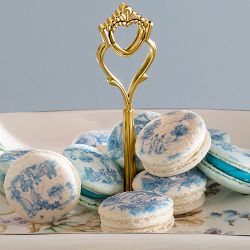 Bridgerton x Williams Sonoma Toile Macarons, Set of 10