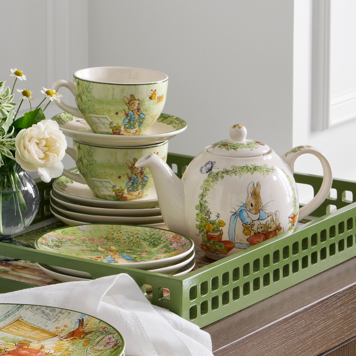 Peter Rabbit™ Ceramic Teapot | Williams Sonoma