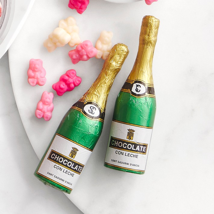 Williams Sonoma Chocolate Champagne Bottles | Gourmet Chocolate
