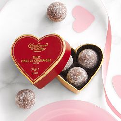 Charbonnel et Walker Mini Red Heart Truffle Box
