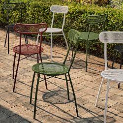 Chieti Metal Stacking Side Chair