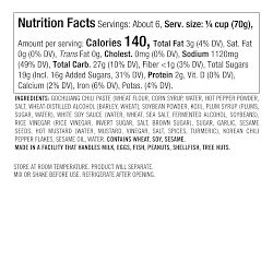 Williams Sonoma Noodle Sauce, Gochujang