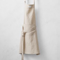 Signature Linen Apron, Flax