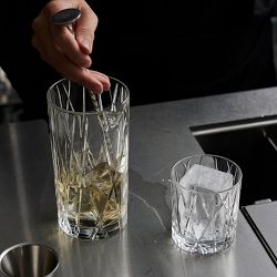 Orrefors City Mixing Glass with Spoon