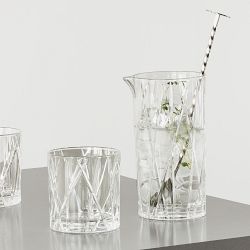 Orrefors City Mixing Glass with Spoon