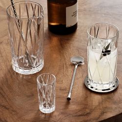 Orrefors City Mixing Glass with Spoon