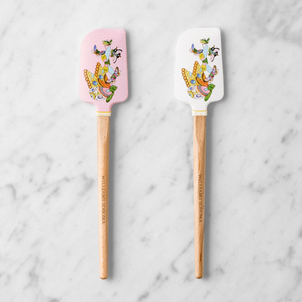 Williams Sonoma Antique Butterfly Mini Spatulas, Set of 2 - Set of 2, Mini