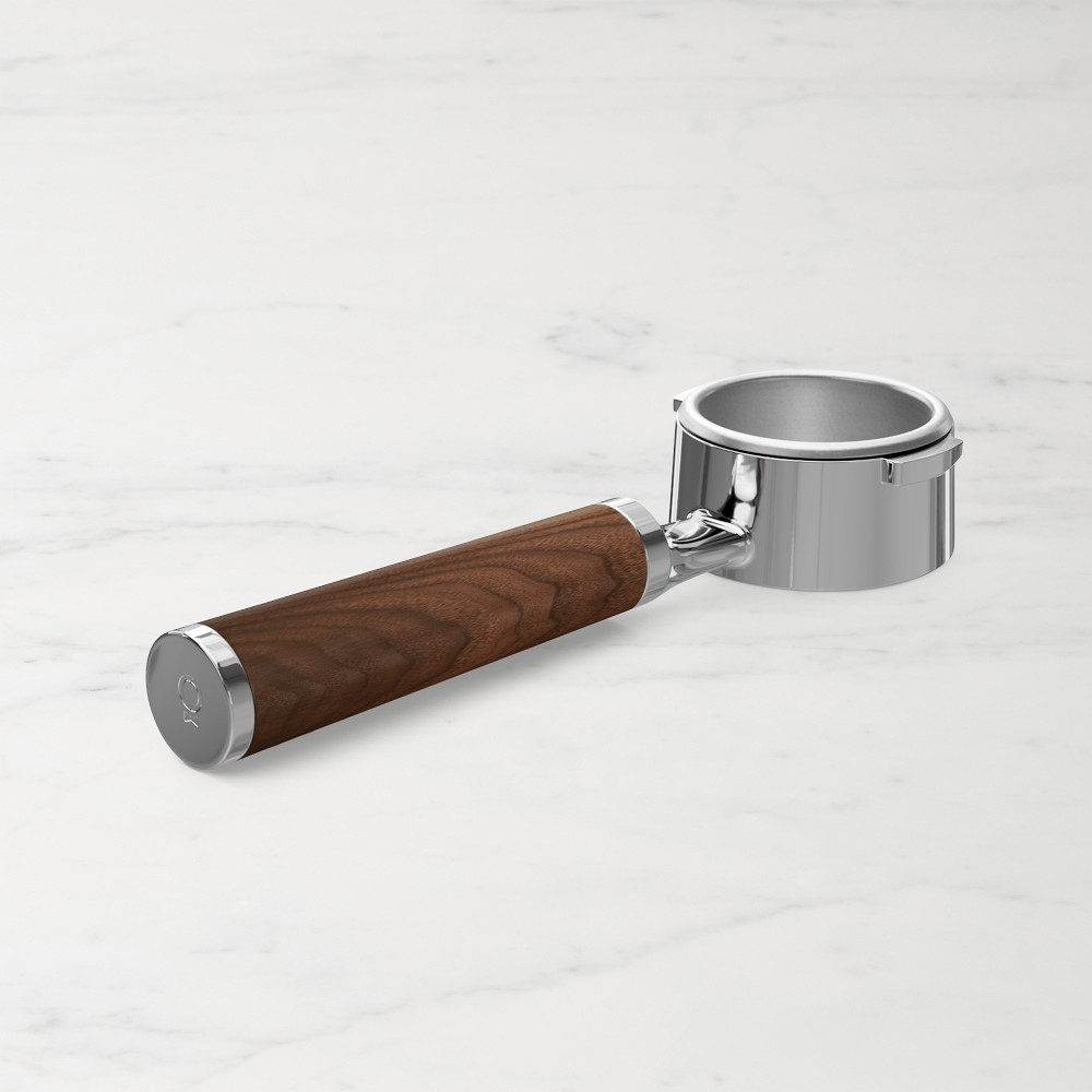 Fellow Espresso Bottomless Portafilter - Walnut Handle, 58mm