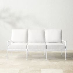 Bridgehampton Outdoor Sofa, White (74")