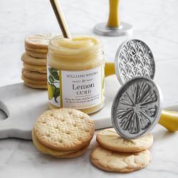 Nordic Ware Cast Aluminum Citrus Cookie Stamps, Set of 3