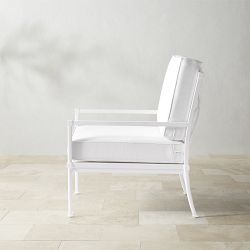 Bridgehampton Outdoor Club Chair, White