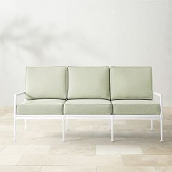 Bridgehampton Outdoor Sofa, White (74")