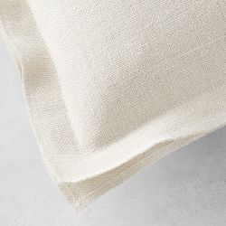 Double Flange Belgian Linen with Libeco™ Pillow Cover