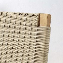 Larnaca Teak x All-Weather Weave Bar Stool