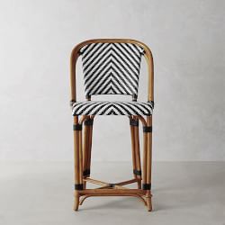 Parisian Bistro Woven Counter Stool