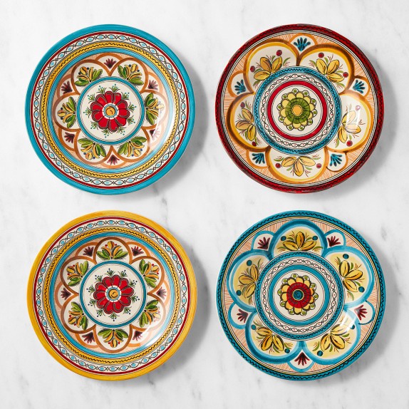Solera Mixed Salad Plates, Set of 4