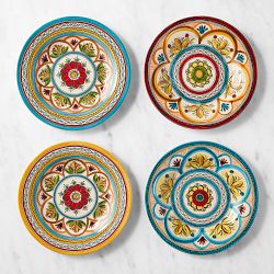 Solera Mixed Salad Plates, Set of 4