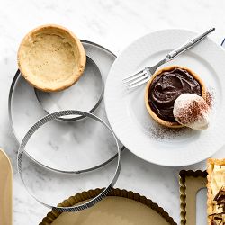 de Buyer Perforated Tart Ring, Set of 3