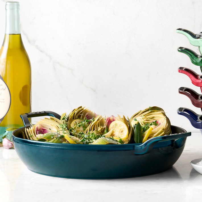 Staub Enameled Cast Iron Everything Braiser | Williams Sonoma