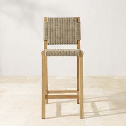 Larnaca Teak AWW Bar Stool, Natural