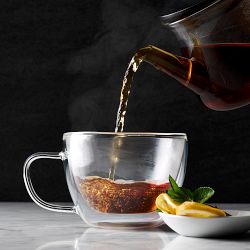 Double-Wall Glass Latte Mugs