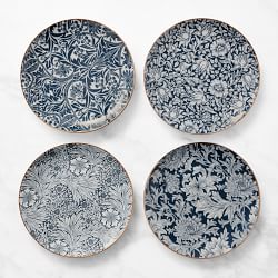 Morris &amp; Co. x Williams Sonoma Bluebell Salad Plates, Set of 4