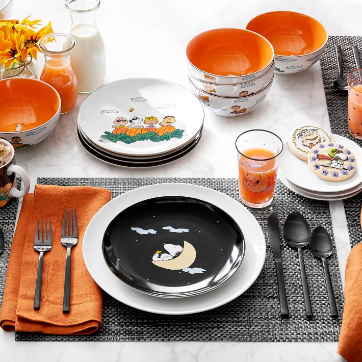 PEANUTS x Williams Sonoma The Great Pumpkin Cereal Bowls, Set of 4