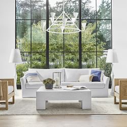 Reagan Gesso Floor Lamp