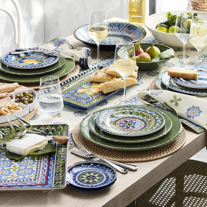 Sicily Ceramic Large Rectangular Platter | Williams Sonoma