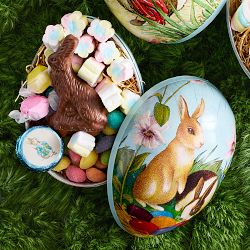 Small Classic Easter Mache Egg