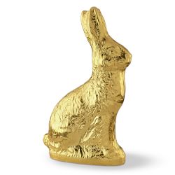 Williams Sonoma Large Chocolate Foiled Bunny