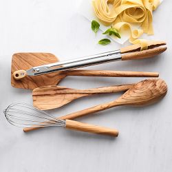 Williams Sonoma Olivewood Locking Tongs