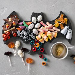 Black Marble Bat Cheese Board