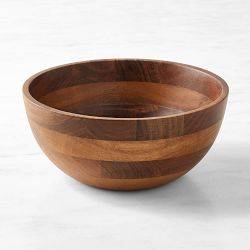 Acacia Salad Bowl and Salad Hands