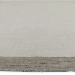 Border Linen Hand Loomed Rug