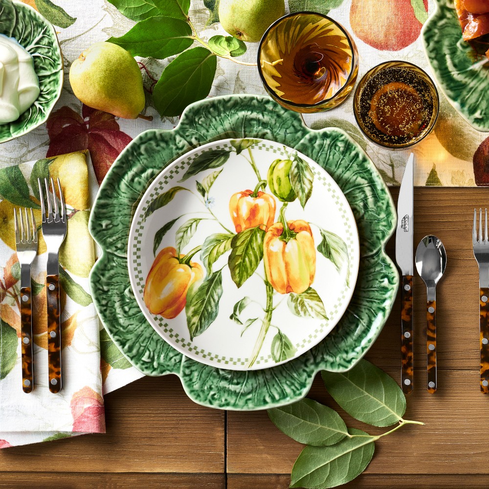 Garden Vegetable Salad Plates, Set of 6 - Set of 6