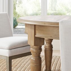 Harvest Extendable Round Dining Table (48"-72")