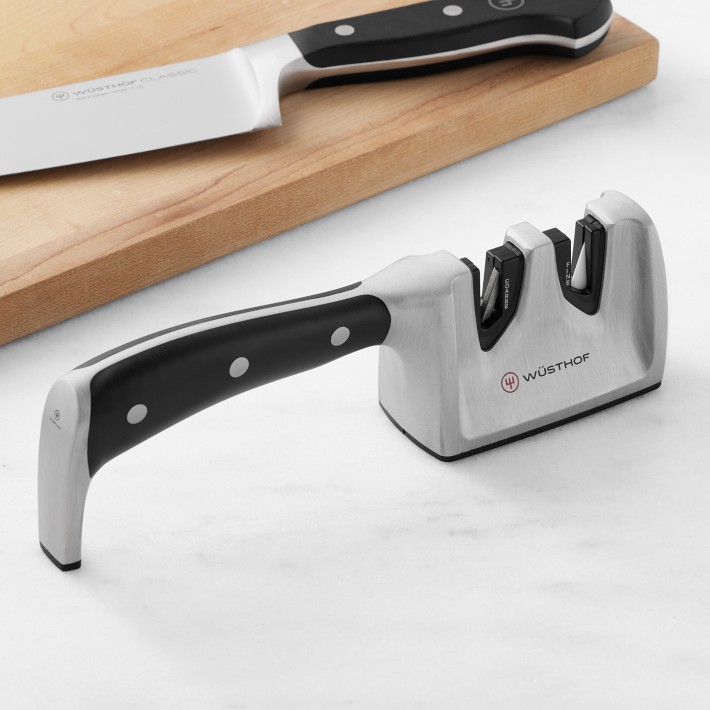 Wüsthof Classic Ikon Manual Knife Sharpener | Williams Sonoma