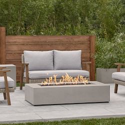Avila Rectangle Propane Fire Table (56.5")