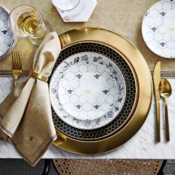 Honeycomb Appetizer Plates