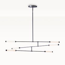Integrated LED Linear Chandelier