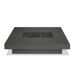 Novato Low Rectangle Propane Fire Table (60")