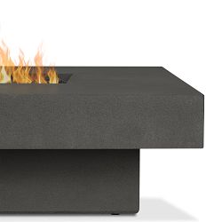 Novato Low Rectangle Propane Fire Table (60")