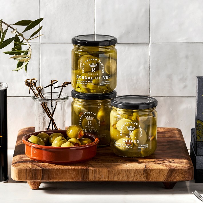Regalis Orange Stuffed Gordal Olives | Williams Sonoma