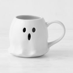 Ghost &amp; Happy Ghost Figural Mug Set