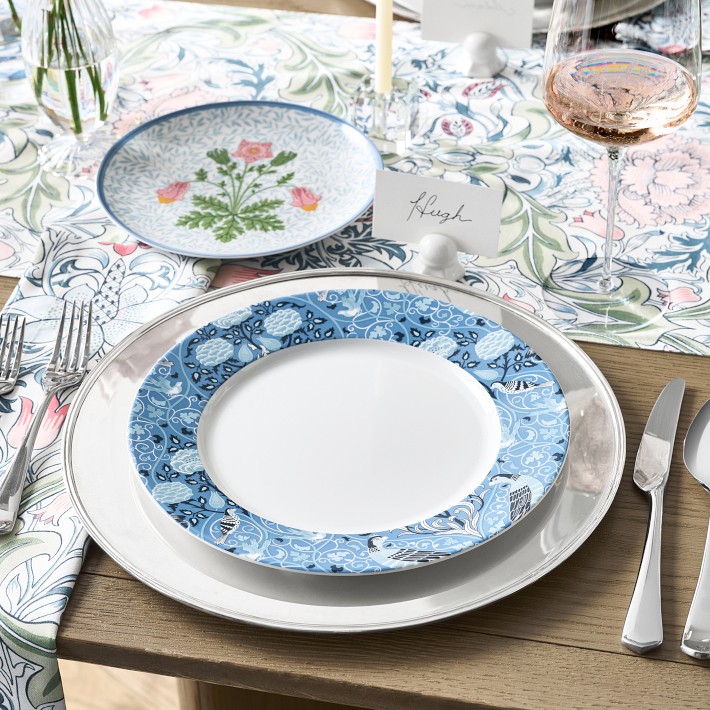 Morris & Co. Hammersmith Dinner Plates - Set of 4 | Williams Sonoma